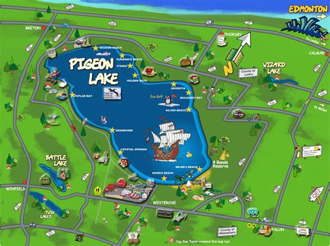 Pigeon Lake ONLINE (Fun Map) | Lake, Online fun, Fun