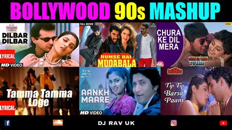 Bollywood 90s Mashup / Bollywood 90s Mix / Bollywood 90s Songs ...