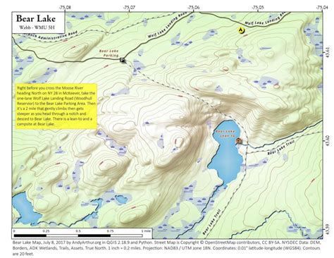 Map: Bear Lake - Andy Arthur.org