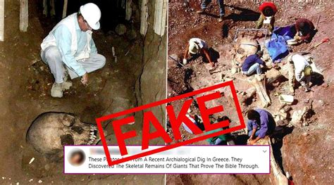 Skeletal Remains of Giants Uncovered in Recent Archaeological Dig in Greece Are Fake! Know Truth ...