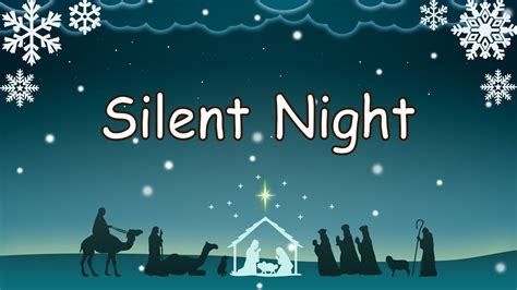 Silent Night | Christmas Carol lyrics | Nursery Rhymes | SHERLOCK-MYOMYO - YouTube