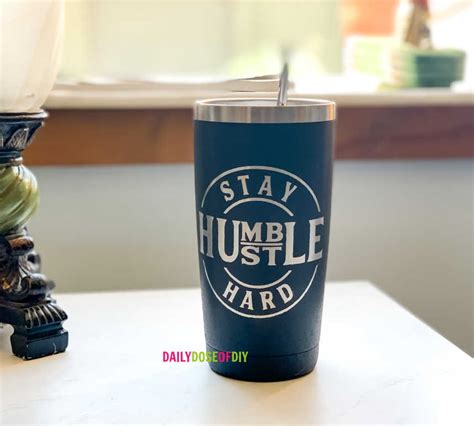 How to Etch Tumblers with Citristrip Gel - Daily Dose of DIY