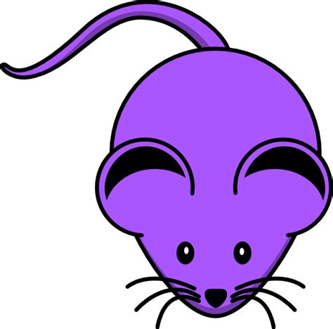 Purple Mouse Clip Art at Clker.com - vector clip art online, royalty ...