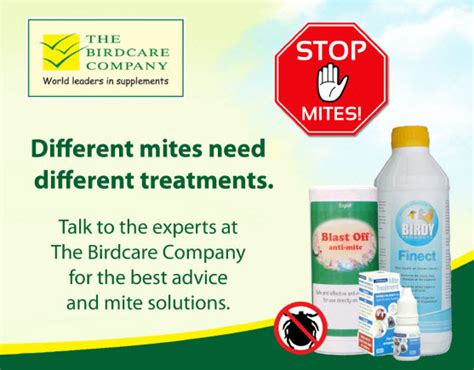 Bird mites | Anti-mite control in bird keeping