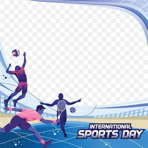 Sports Background Vector. Sports Day Illustration. Graphic Design for ...