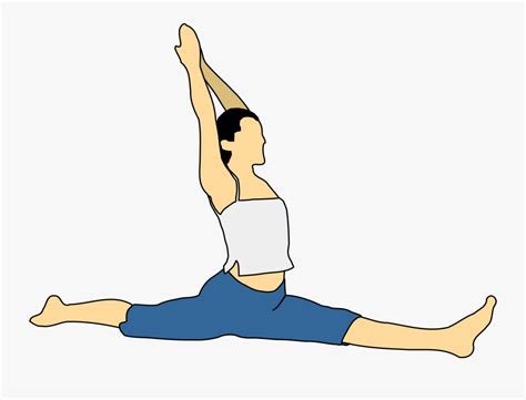 Yoga Clip Art - Stretching Clipart , Free Transparent Clipart - ClipartKey