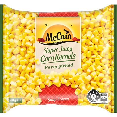 Mccain Corn Kernels 500g | Woolworths