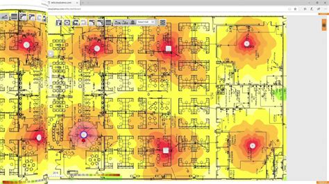 környezet Lepontoz Fényesség wireless heat map összekötött fényes ...