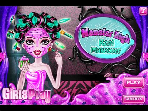 Monster High Games- Monster High Real Makeover- Fun Online Makeover Games for Girls Kids Teens ...