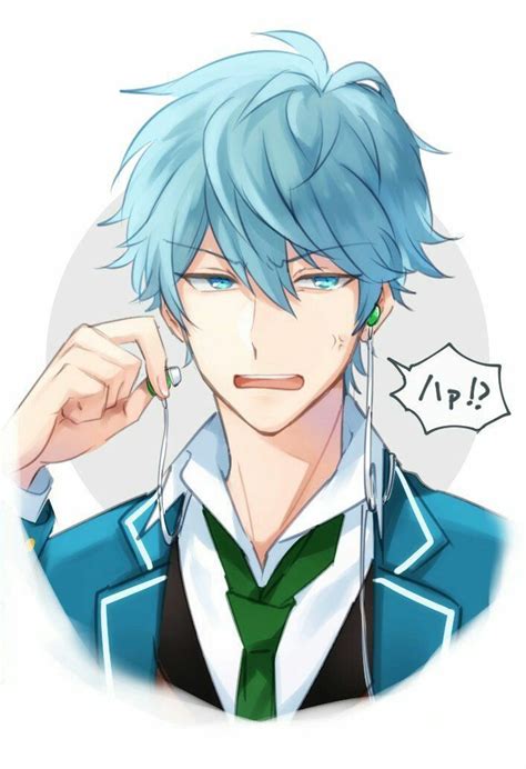 Pin by soryu oh on love 4 | Blue anime, Anime boy hair, Blue hair anime boy