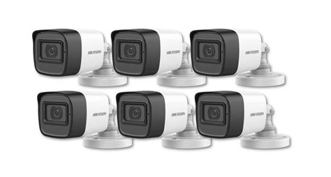 Hikvision 1080P 2MP 2.8 mm fixed Turbo HD Bullet Camera Set Of 6 | Shop Today. Get it Tomorrow ...