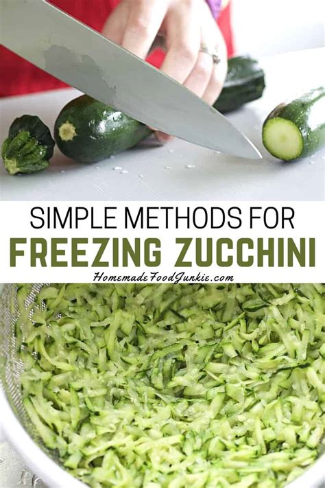 Freezing Zucchini-Complete guide to the Blanching Method | Homemade Food Junkie