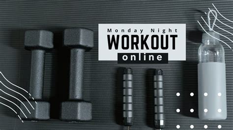 Free customizable workout Zoom virtual backgrounds | Canva