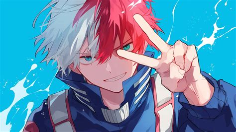 MHA Shouto Todoroki Desktop Wallpaper - Shouto 4K Wallpaper