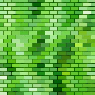 Green brick wall texture background vector - WeLoveSoLo