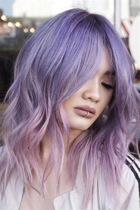 33 Light Purple Hair Tones That Will Make You Want to Dye Your Hair | Coiffures | Cheveux lilas ...