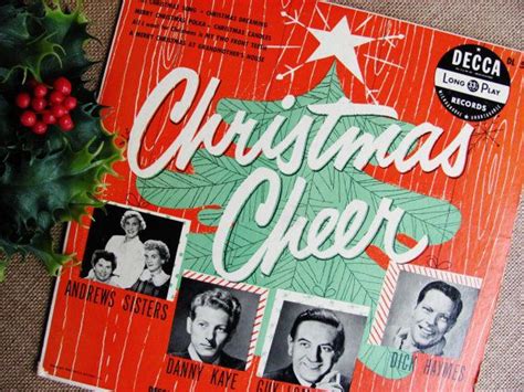 Vintage Christmas Vinyl Record Album 1950 Christmas by OldLikeUs (With images) | Christmas vinyl ...