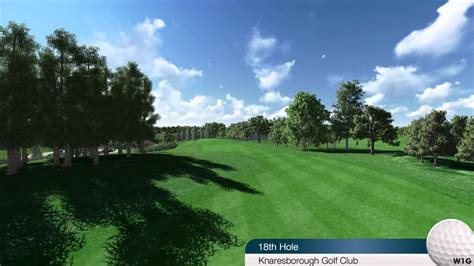 Knaresborough Golf Club - Hole 18 - YouTube