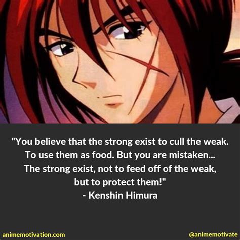 The Ultimate List Of Rurouni Kenshin Quotes For Anime Fans | Rurouni kenshin, Samurai anime ...