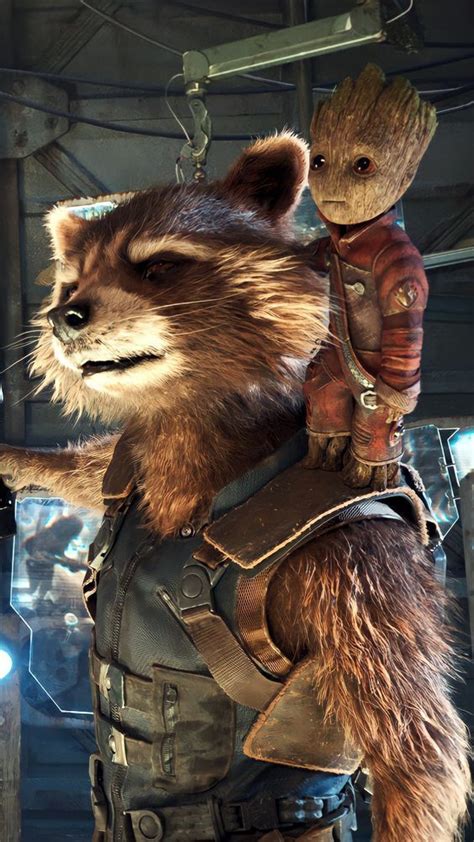 Rocket Raccoon And Groot Movie