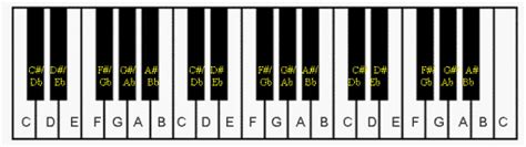 Free Piano Keyboard Diagram to Print Out for Your Students