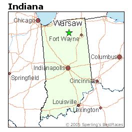 Best Places to Live in Warsaw, Indiana