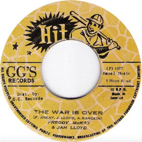 The War Is Over [SINGLE] | Freddy McKay & Jah Lloyd | Alvin Ranglin