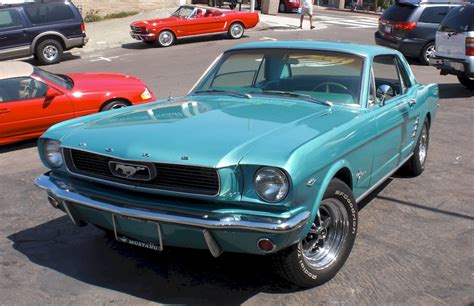 Tahoe Turquoise Blue 1966 Ford Mustang Hardtop - MustangAttitude.com Photo Detail