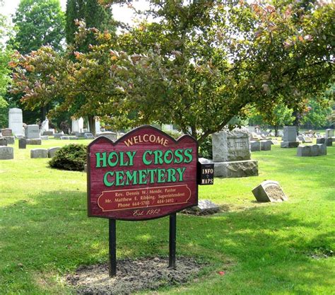 Holy Cross Cemetery in Jamestown, New York - Find a Grave Cemetery