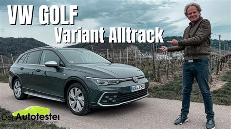 Golf 8 Variant Alltrack (2023) - Ist der Allrad-Kombi das bessere Kompakt-SUV? - YouTube