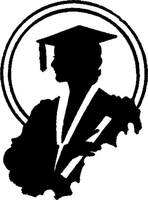 8 Graduation Clip Art Free! | Graduation silhouette, Silhouette images, Graduation clip art
