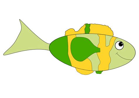 Happy fish 3 - Openclipart