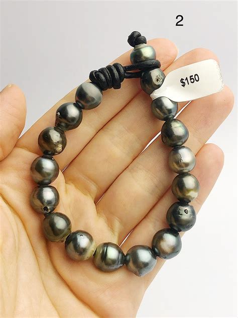 HALF OFF SALE - Tahitian Pearl Bracelets (701 No. 1-6)