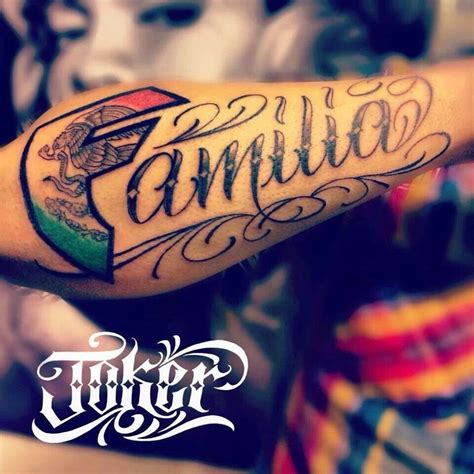 Love how Mexican flag is incorporated in the F great idea | Tatuaje ...