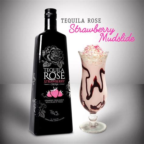 Tequila Rose Strawberry Mudslide Collins Glass 0.75 oz. Tequila Rose 0.5 oz. 360 Madagascar ...