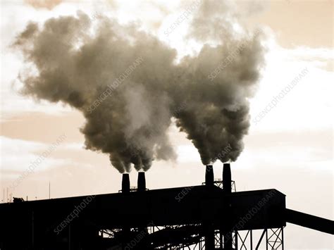 Industrial air pollution - Stock Image - C003/5709 - Science Photo Library