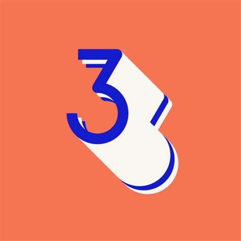 Number 3 ♥ GIF 36 Days of Type 2019 animated on Behance | 36 days of ...