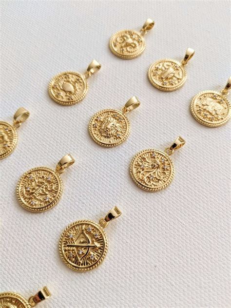 Zodiac Necklace Zodiac Jewelry Handmade Jewelry Gold-filled - Etsy