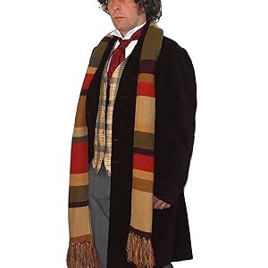 Amazon.com: Doctor Who Fourth Doctor (Tom Baker) Shorter Scarf ...