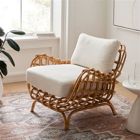 Savannah Rattan Chair | West Elm