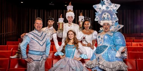 Cast Set for BEAUTY AND THE BEAST PANTO at Marlowe Theatre Canterbury