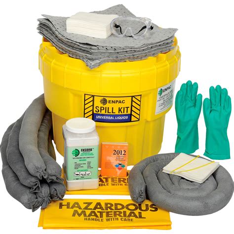 Spill Control Supplies | Spill Control Kits & Stations | ENPAC® 20 Gallon Spill Kit, Universal ...