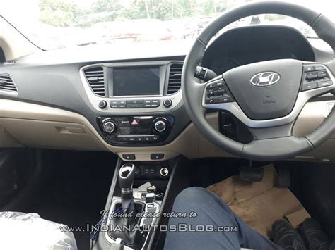 New Hyundai Verna 2017 interior