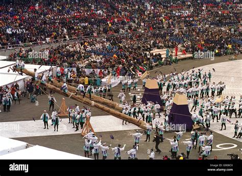 Winter Olympics - Nagano 1998 - Opening Ceremony Stock Photo: 108800746 - Alamy