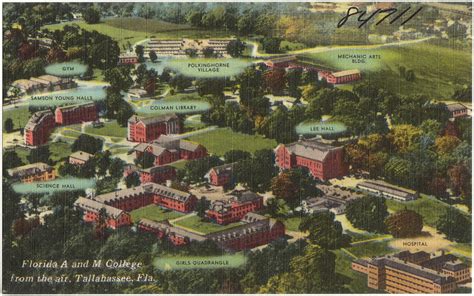 Florida A and M College from the air, Tallahassee, Florida… | Flickr
