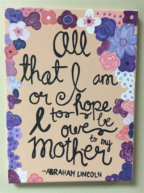 Cute Mother's Day Quote Canvas | Canvas quotes, Mothers day quotes, Cute mothers day quotes