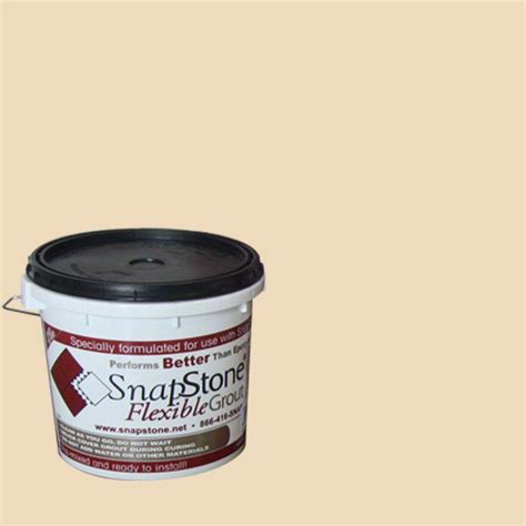 SnapStone Mushroom 9 lb. Pail Urethane Flexible Grout-11-201-02-01 - The Home Depot