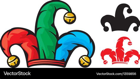 Jester hat Royalty Free Vector Image - VectorStock