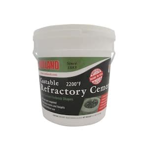 Rutland 25 lbs. Castable Refractory Cement Tub 601 - The Home Depot