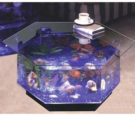 Octagon Fisch Tank Withcoffee Tisch Mit Aquarium - Buy Aquarien,Kaffee Tisch,Aquarium Aquarium ...